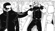 Ryu overpowering Code as seen in the Boruto: Two Blue Vortex manga (Image credit: Shueisha)